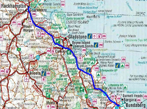 Bundy to Rockhampton