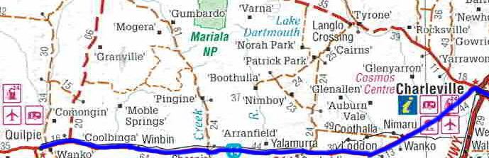 Quilpie to Charleville