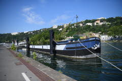 Church on a barge