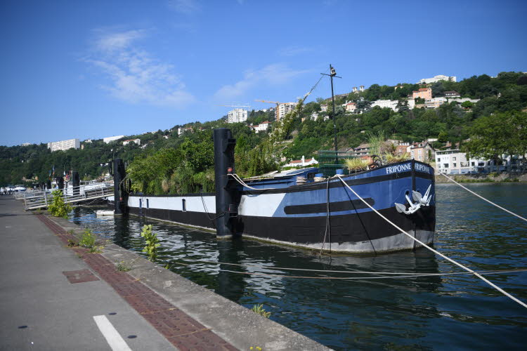 Church on a barge