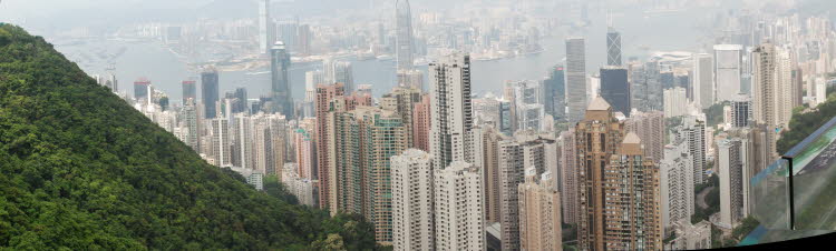 Victoria Harbour from the peak 02