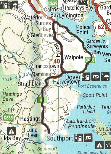 Surveyors Bay trip Surveyors Bay trip